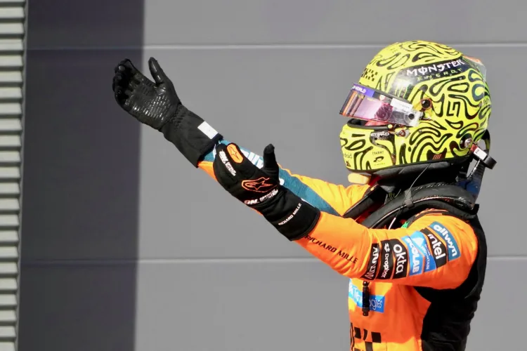 Norris ends wait for Formula 1 victory
